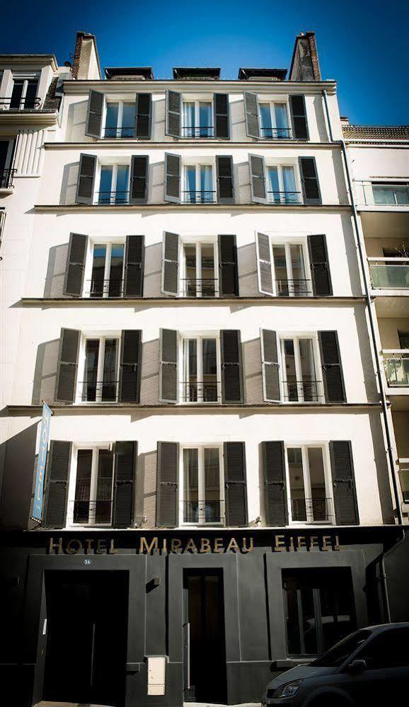 Hotel Mirabeau Eiffel Paris Exteriör bild
